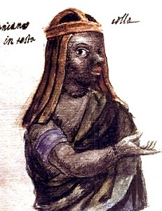 An early drawing of Kimpa Vita - headstuff.org