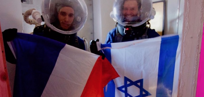 Idriss Sisaid Roy Naor in MDRS