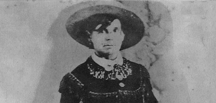 1886 Wild West Outlaw Belle Starr Captured PHOTO Female Jesse James-Younger Gang