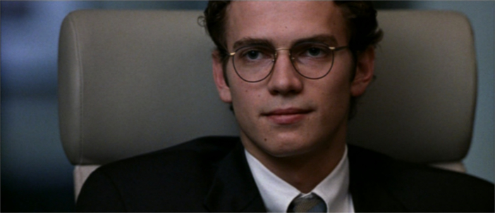 Hayden Christensen as fraudulent reporter Stephen Glass. Source